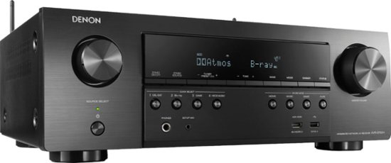 Denon - AVR-S750H Receiver, 7.2 Channel (165W x 7) - 4K Ultra HD Home Theater | Music Streaming - $549*